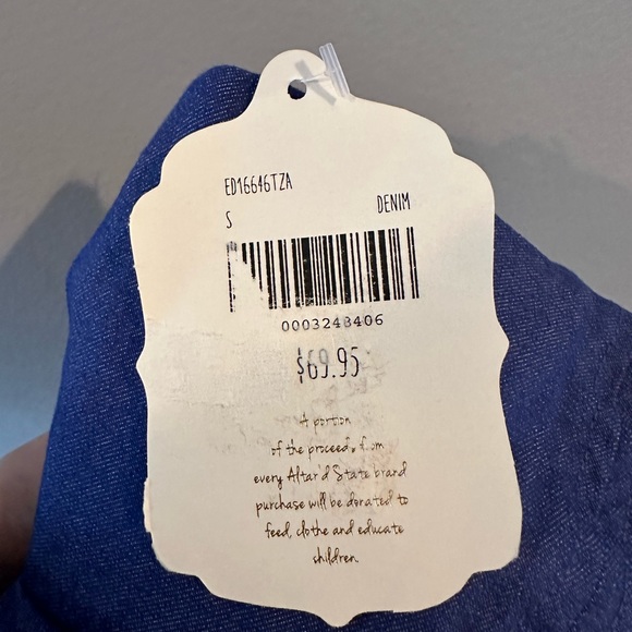 BRAND NEW Stretch Denim Fitted Dress - Picture 5 of 5